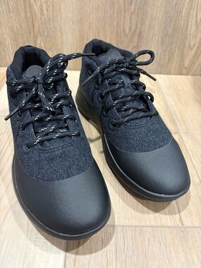 Allbirds Women's Wool Runner-up Mizzle Plus Natural Black Sole Size 10 NWOB
